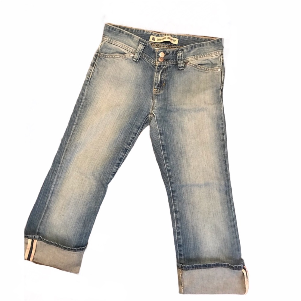 Vintage Womens Gap Low Rise Cropped Stretch 2 R